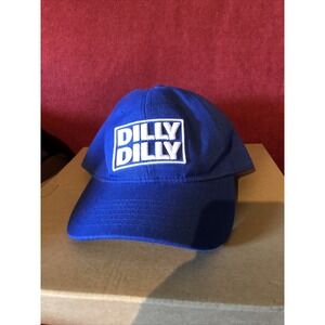 Dilly‎ Dilly Bud Light Hat Baseball Cap Blue Adjustable Authentic King Of Beers